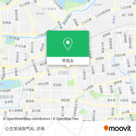 公交加油加气站地图