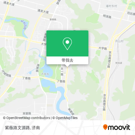 紫薇路文源路地图