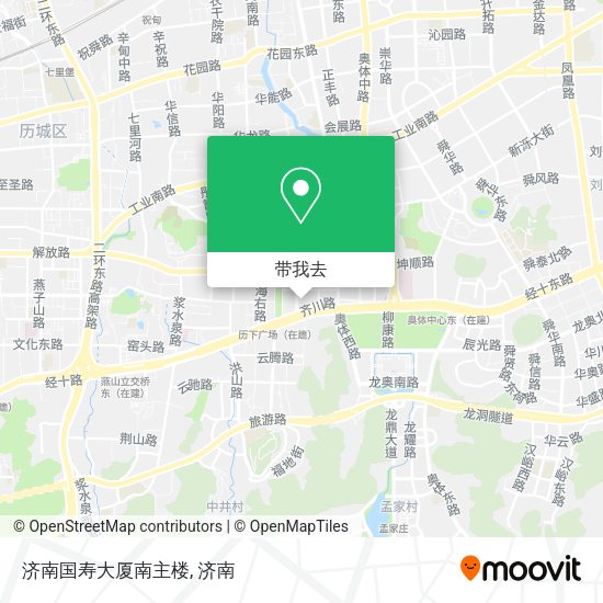 济南国寿大厦南主楼地图