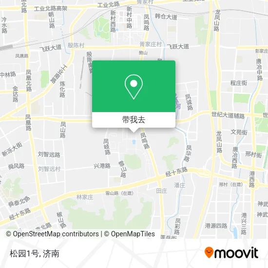 松园1号地图