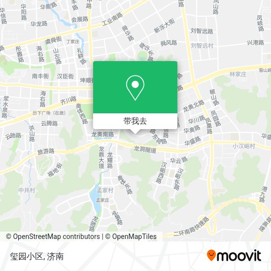 玺园小区地图