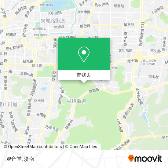 观音堂地图