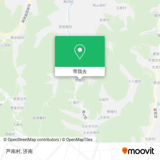 芦南村地图