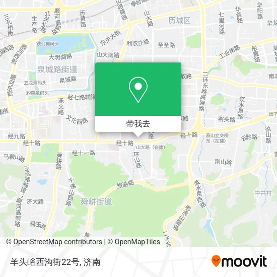 羊头峪西沟街22号地图