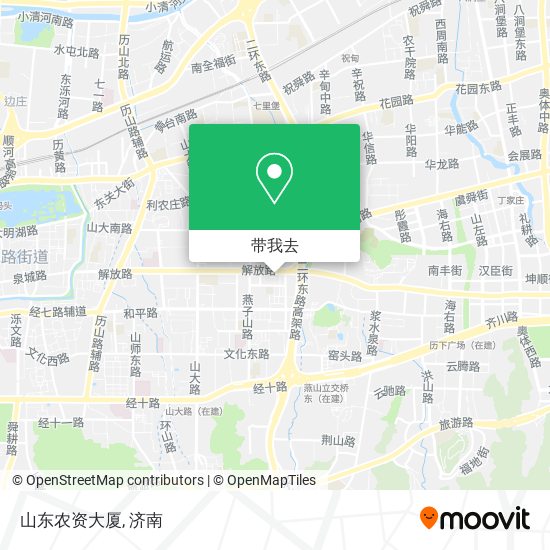 山东农资大厦地图