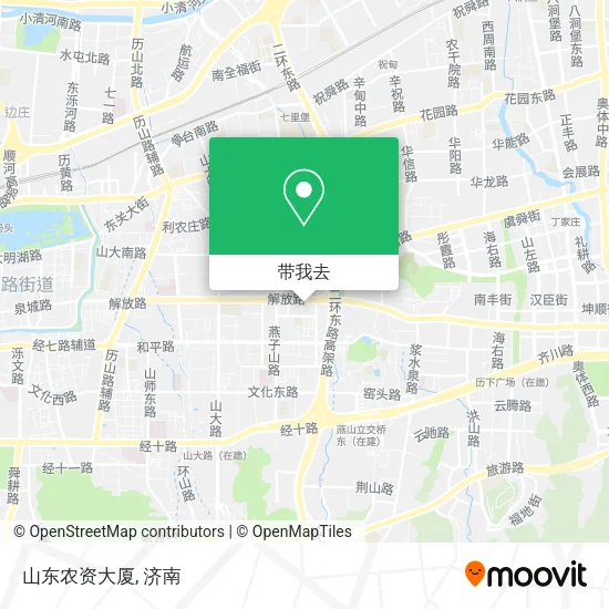 山东农资大厦地图