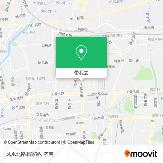 凤凰北路杨家路地图
