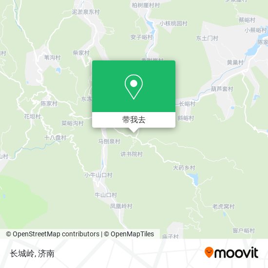 长城岭地图
