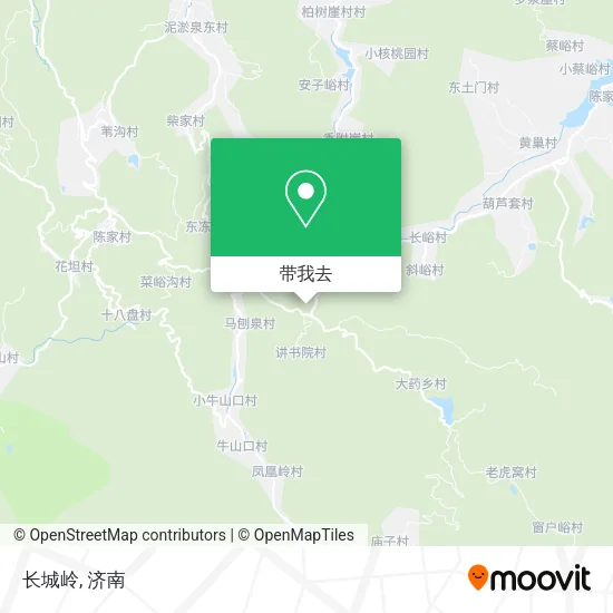 长城岭地图
