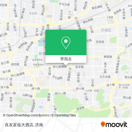 良友富临大酒店地图