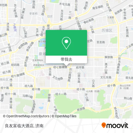 良友富临大酒店地图