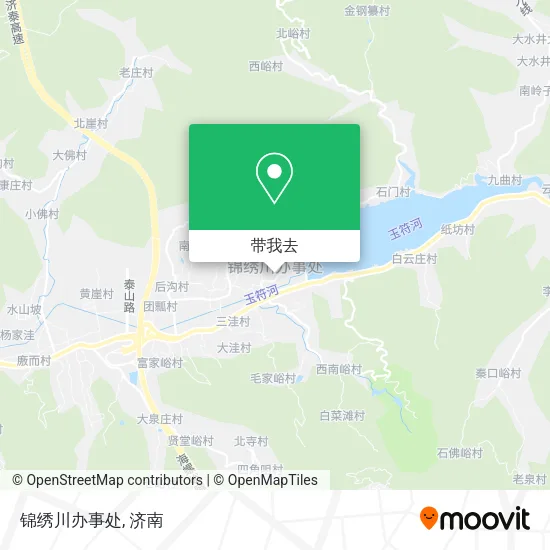 锦绣川办事处地图