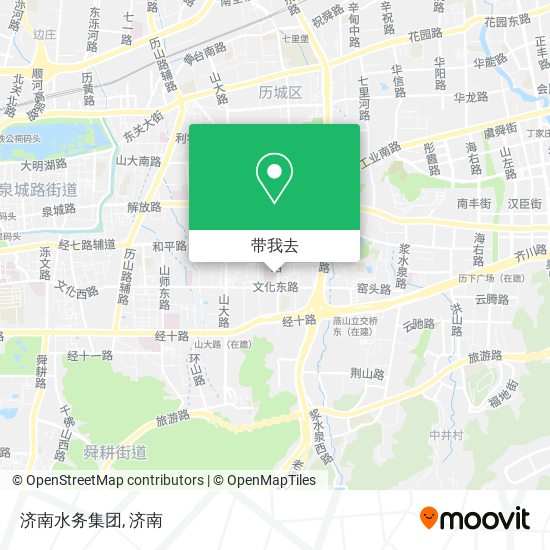 济南水务集团地图