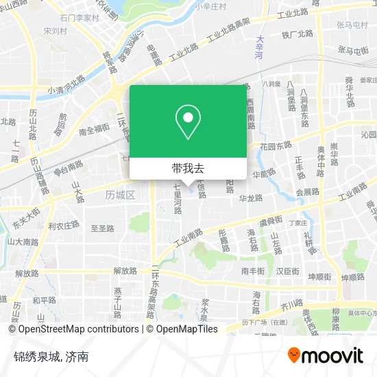 锦绣泉城地图