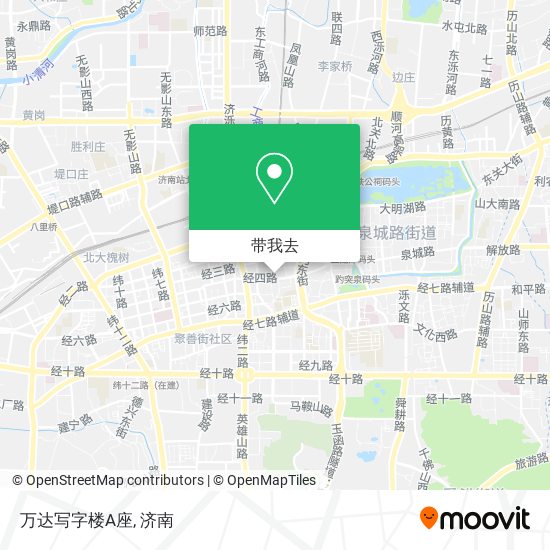 万达写字楼A座地图