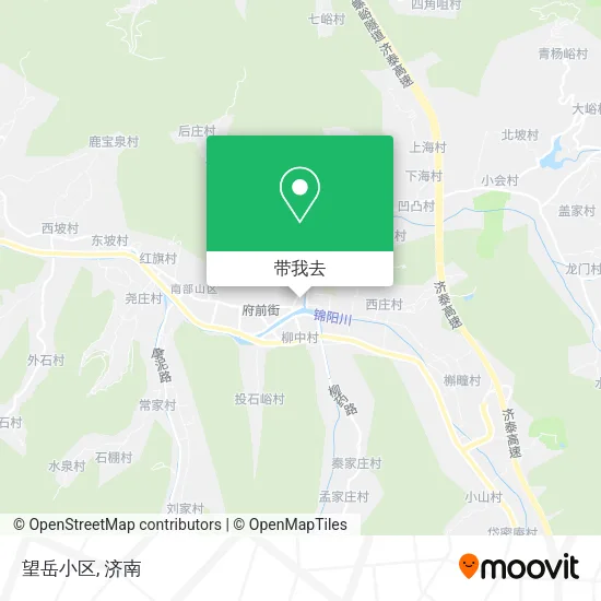 望岳小区地图