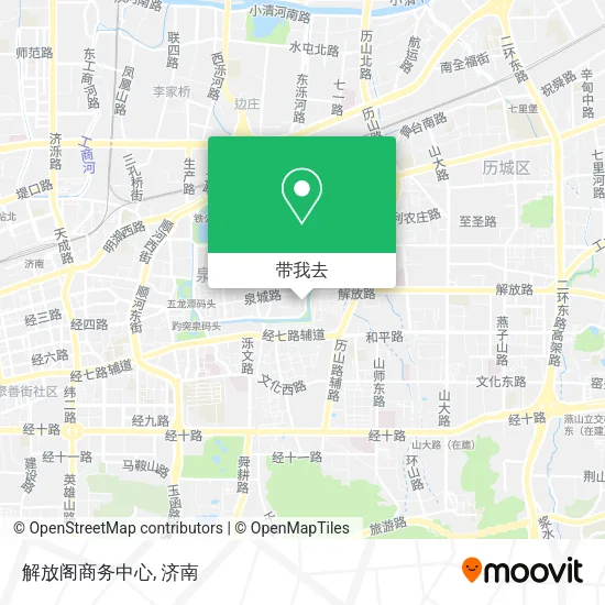 解放阁商务中心地图
