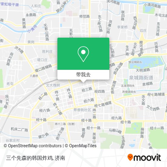 三个先森的韩国炸鸡地图