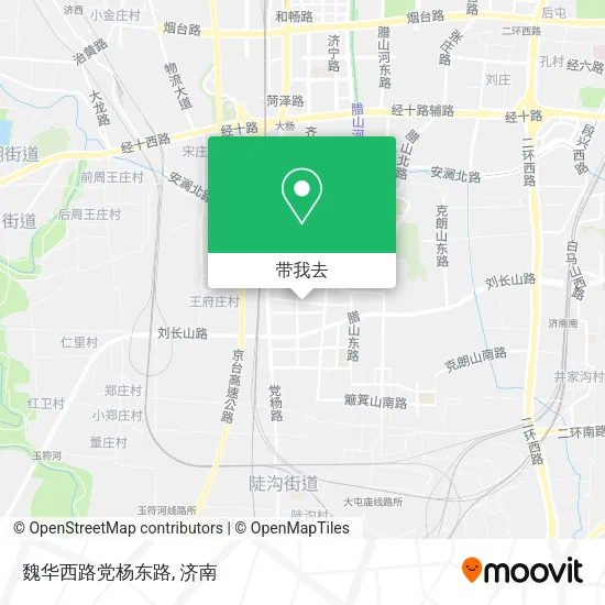 魏华西路党杨东路地图
