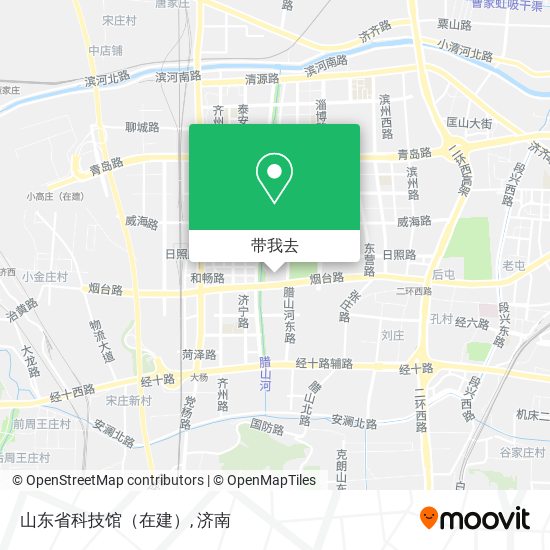 山东省科技馆（在建）地图