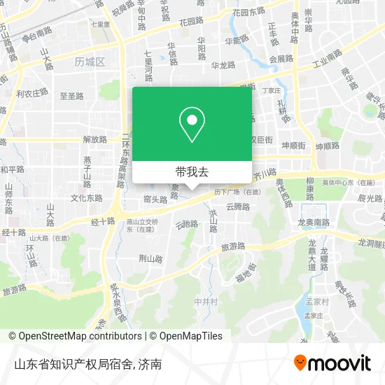 山东省知识产权局宿舍地图