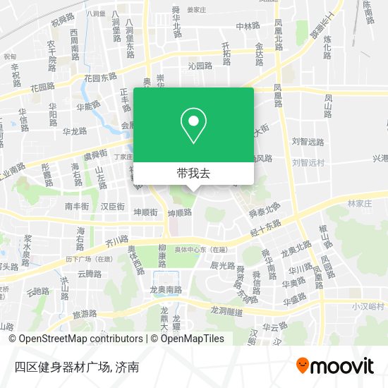 四区健身器材广场地图