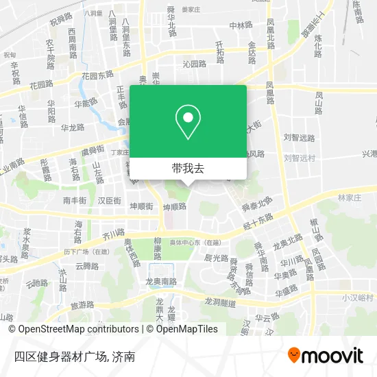 四区健身器材广场地图