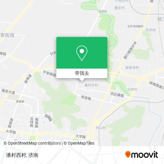 潘村西村地图