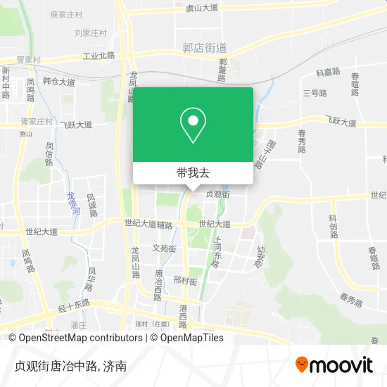 贞观街唐冶中路地图
