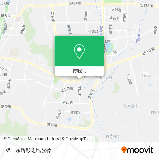 经十东路彩龙路地图