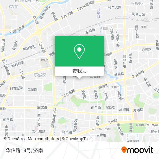 华信路18号地图