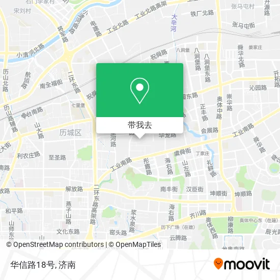 华信路18号地图