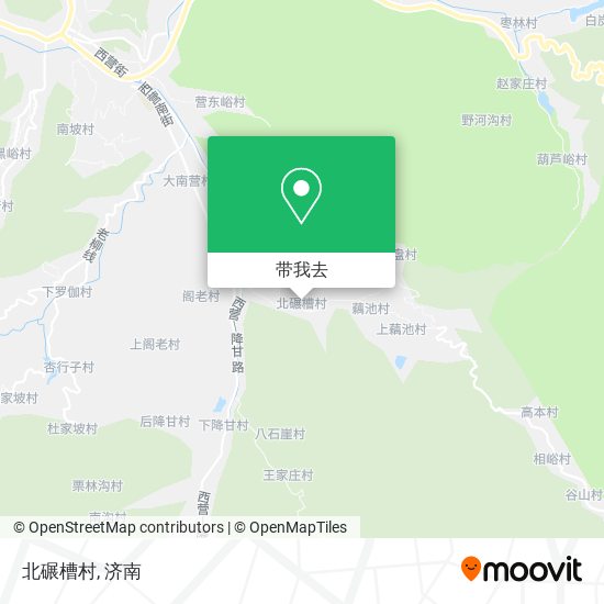 北碾槽村地图