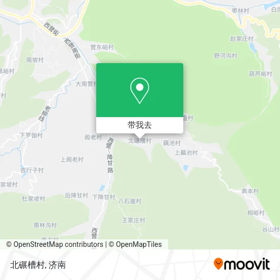 北碾槽村地图