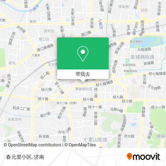 春元里小区地图
