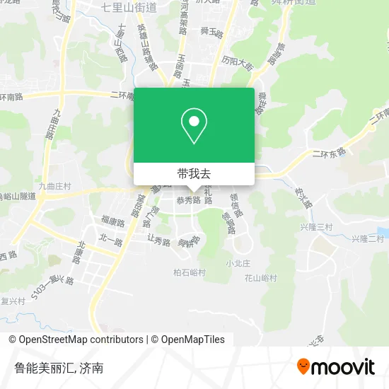 鲁能美丽汇地图