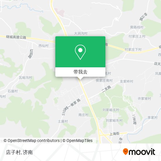 店子村地图