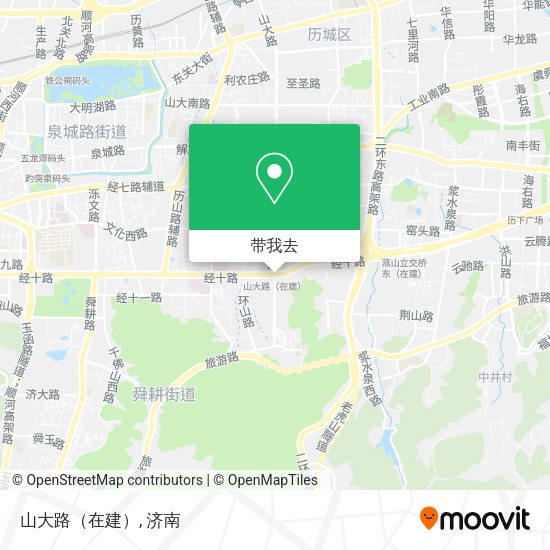 山大路（在建）地图