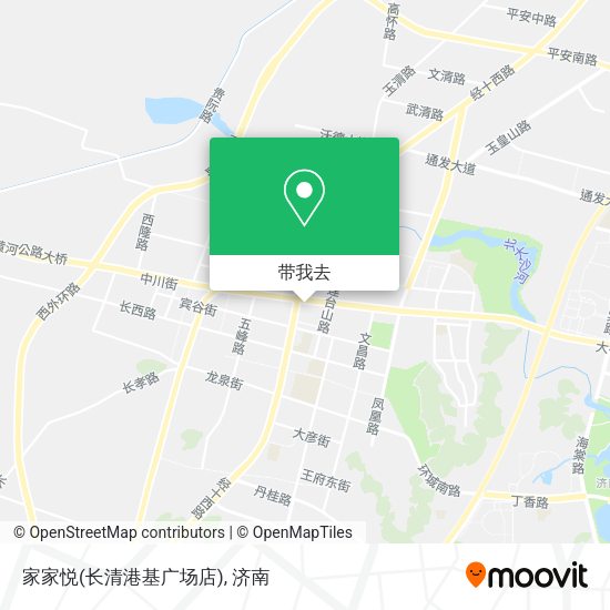 家家悦(长清港基广场店)地图