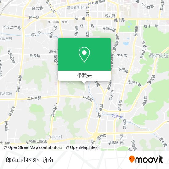 郎茂山小区3区地图