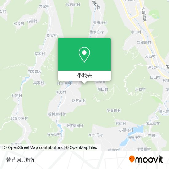 苦苣泉地图