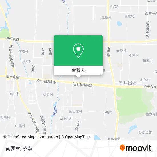 南罗村地图