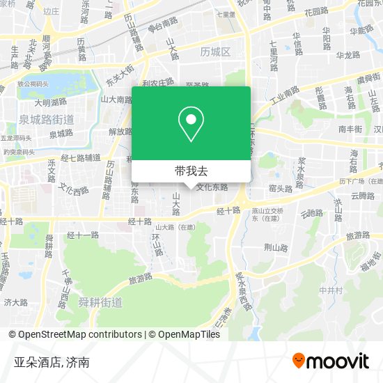 亚朵酒店地图
