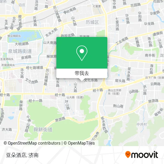 亚朵酒店地图