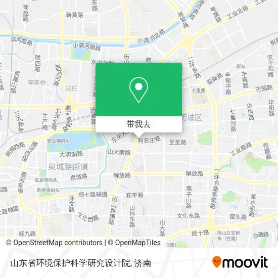山东省环境保护科学研究设计院地图