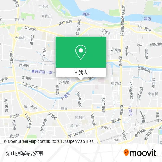 栗山拥军站地图