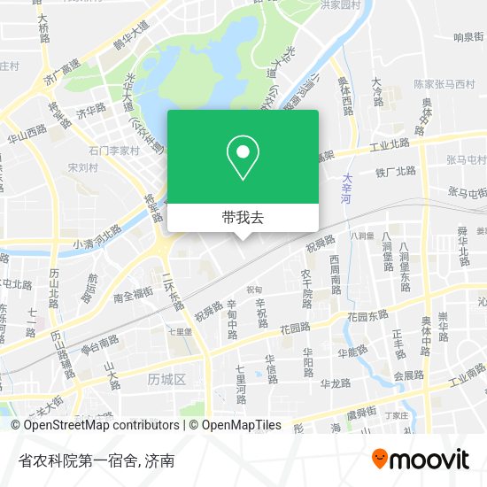 省农科院第一宿舍地图