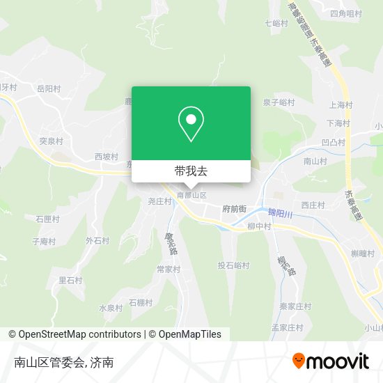 南山区管委会地图