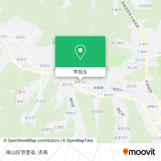 南山区管委会地图