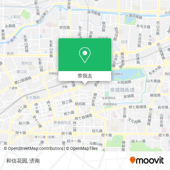 和信花园地图